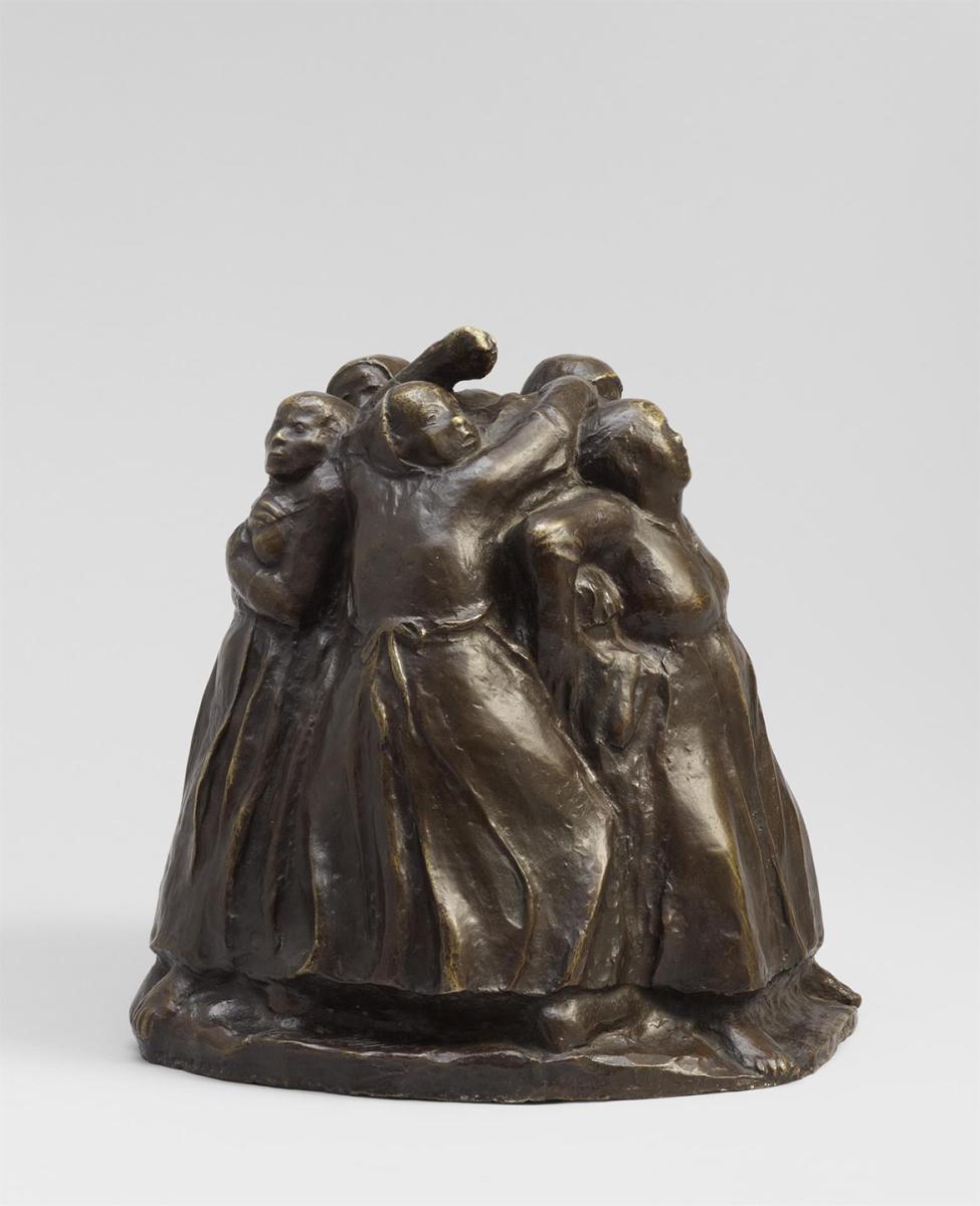 Sculpture titled &quot;Tower of Mothers&quot; by Kollwitz