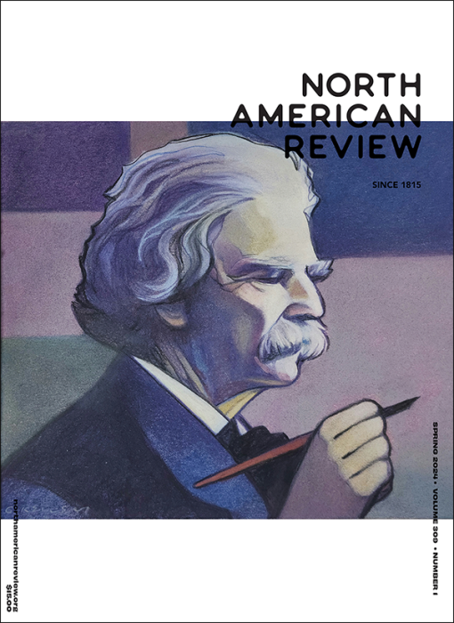 Mark Twain portrait Spring 2024 NAR cover