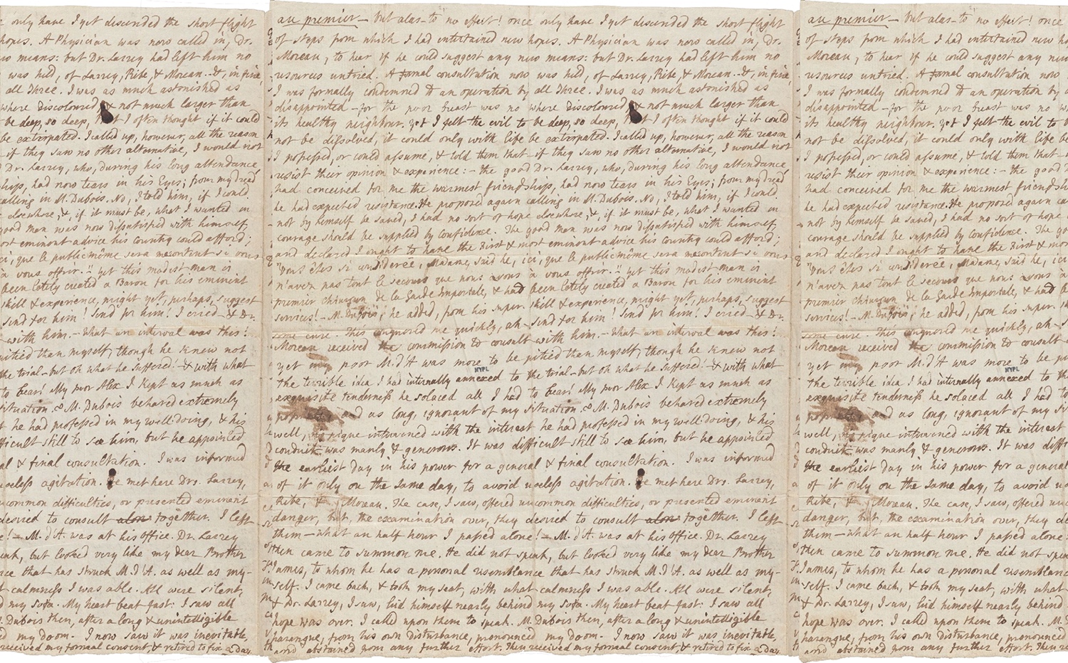 Fanny Burney Letter
