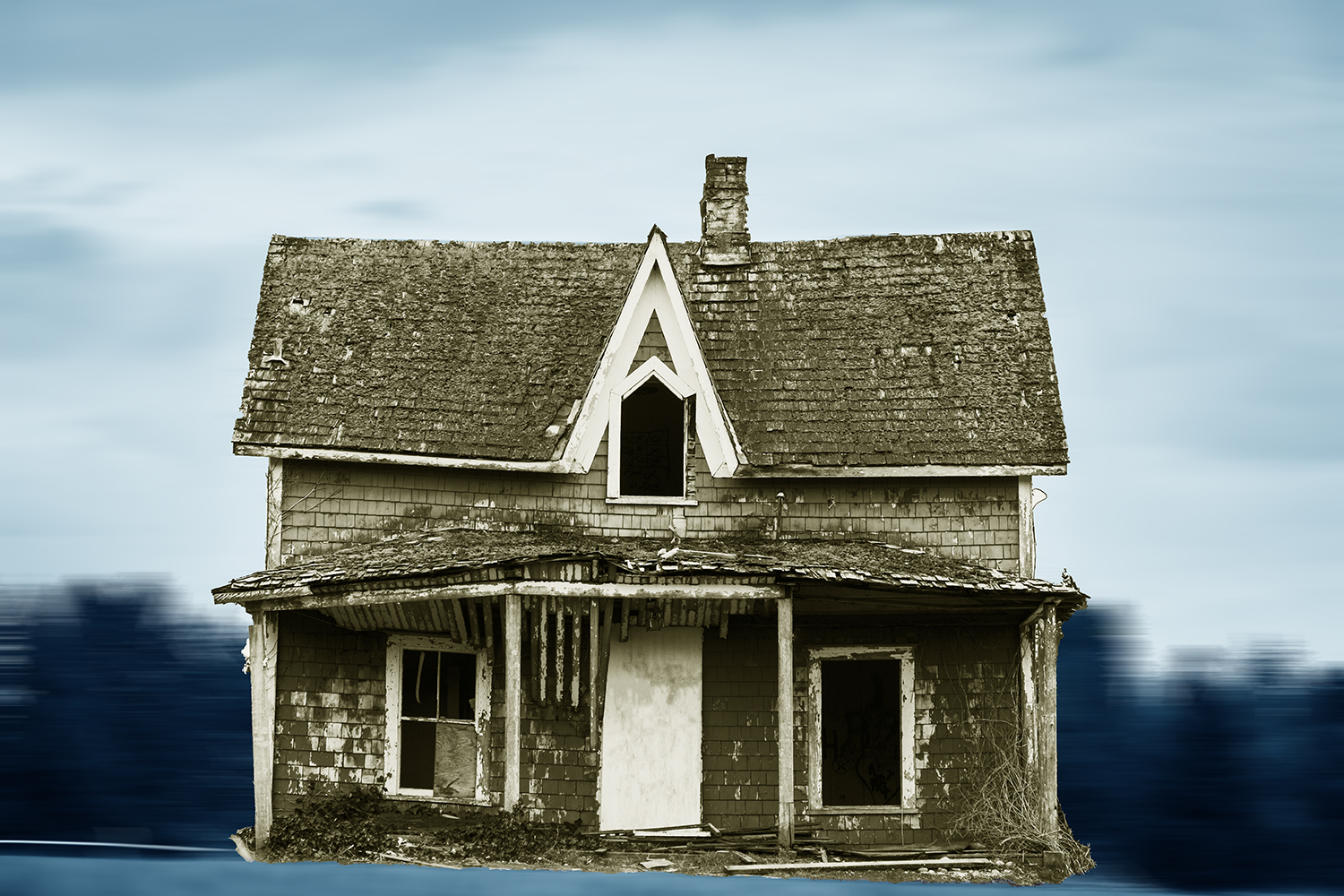 Rundown house