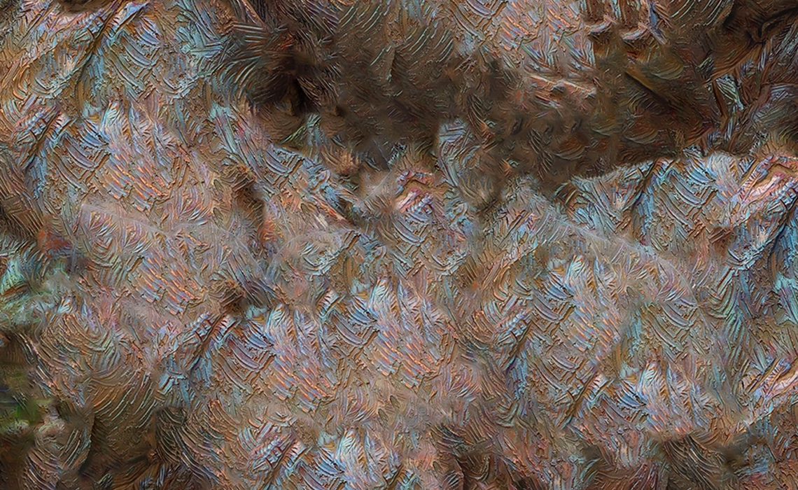 abstract bronze surface
