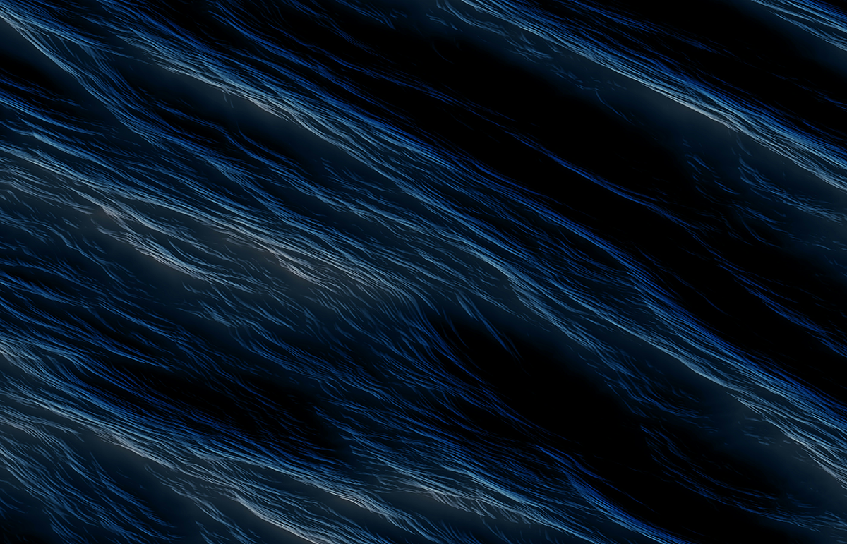 Dark blue water