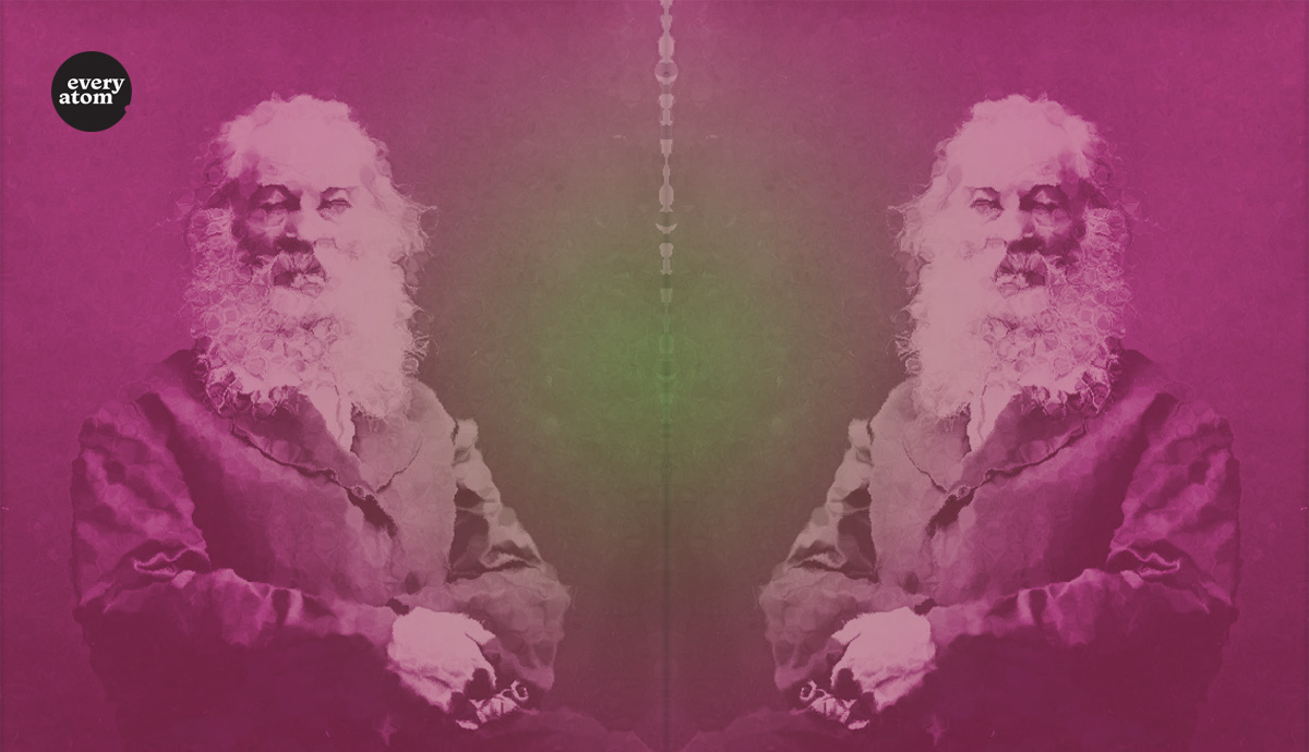 Mirror images of Whitman by G. Frank Pearsall