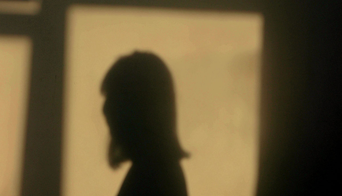 Shadow of a person 