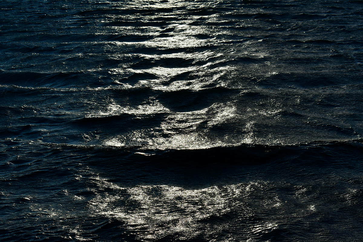 Moonlight on water
