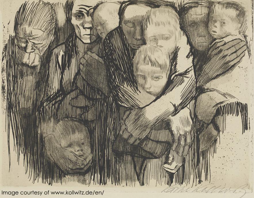 Mothers etching byKäthe Kollwitz