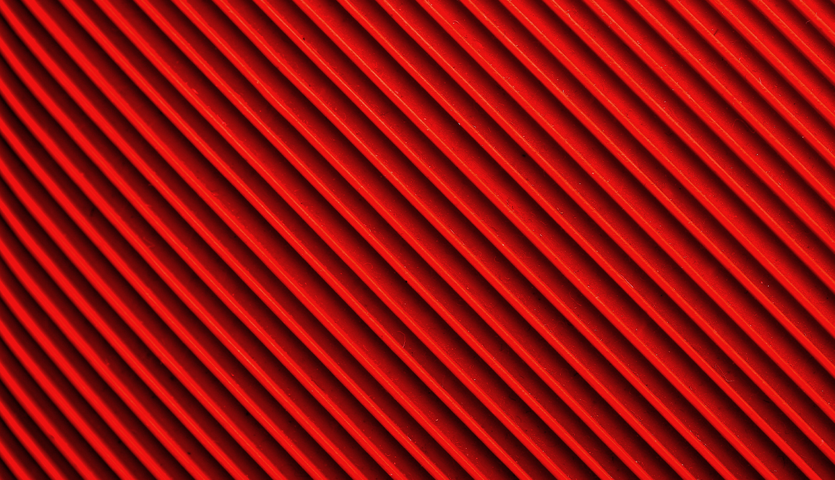 red and black diagonal stripes