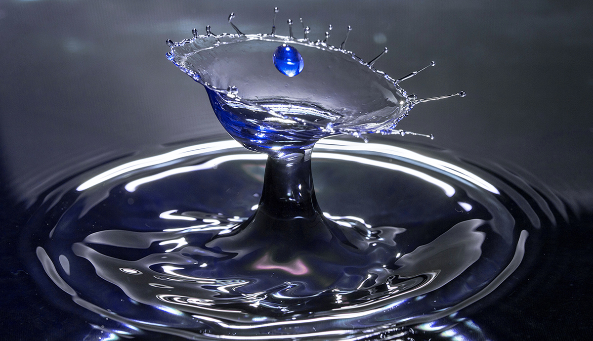 Header Graphic: Drop of water creating a eruption splash and ripples | Image Credit: Unsplash