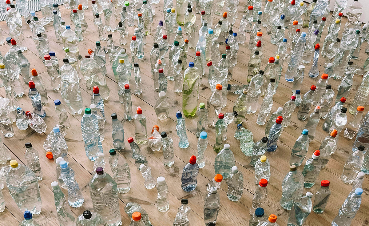 plastic bottles