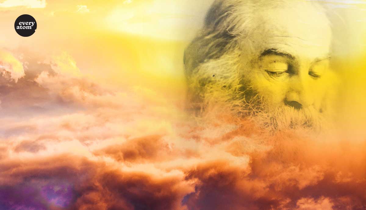 Whitman's Head in the clouds