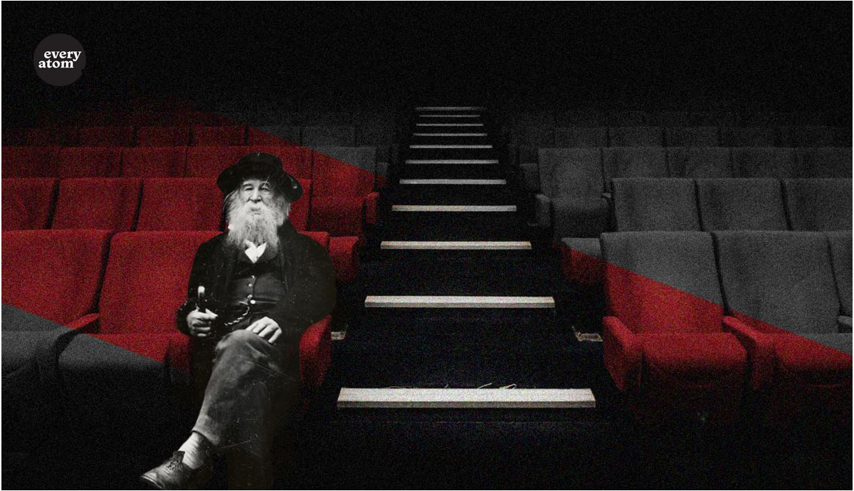 Whitman in a theater