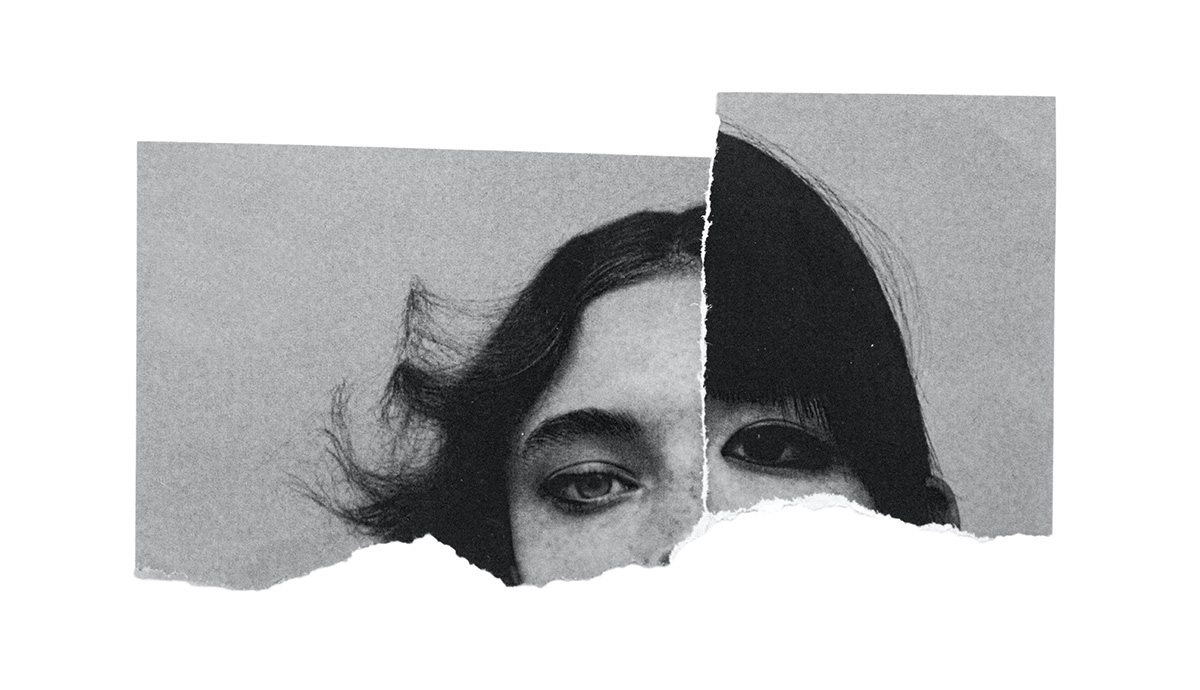 Header Graphic: Two split polaroids of a female face | Image Credit: Elīna Arāja via Pexels