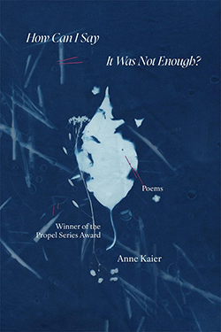How Can I Say It Was Not Enough? Book Cover