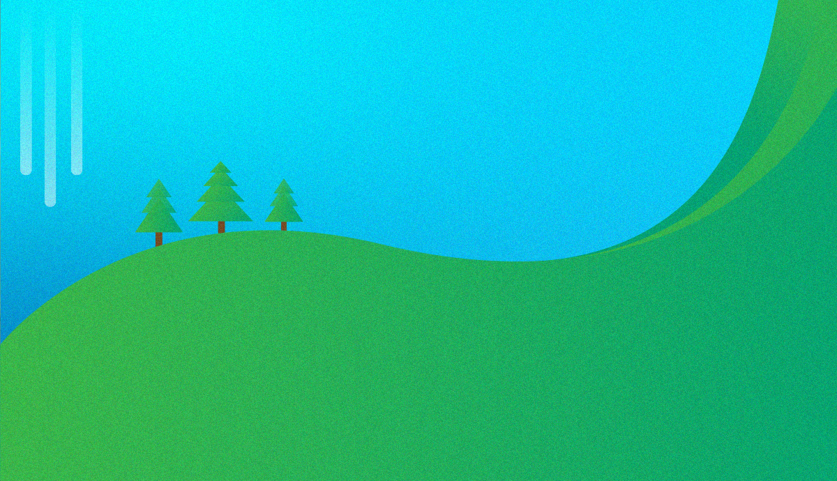 a simplistic hill
