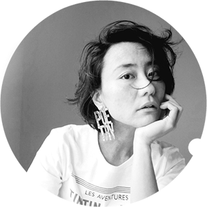 Black And White Photo of Naoko Fujimoto