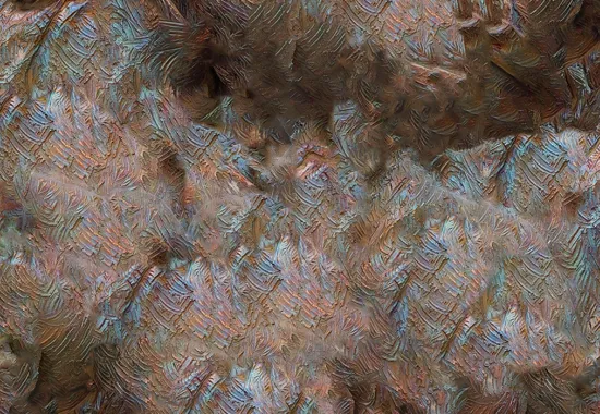 abstract bronze surface