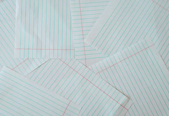 loose leaf paper