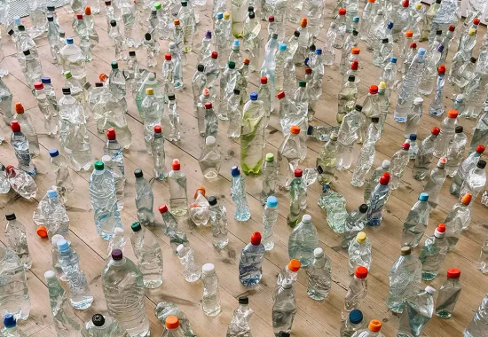 plastic bottles