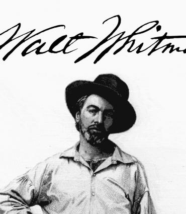 Young Whitman with signature