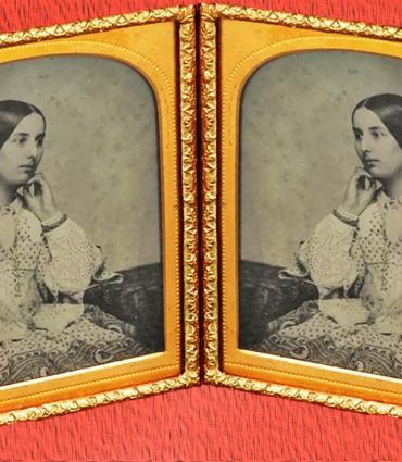 Double picture of Fanny Brawne