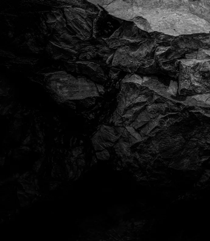 Black wrinkled paper