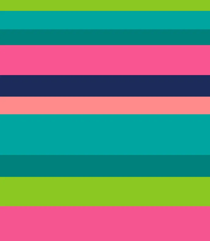 blue, green, and pink stripes