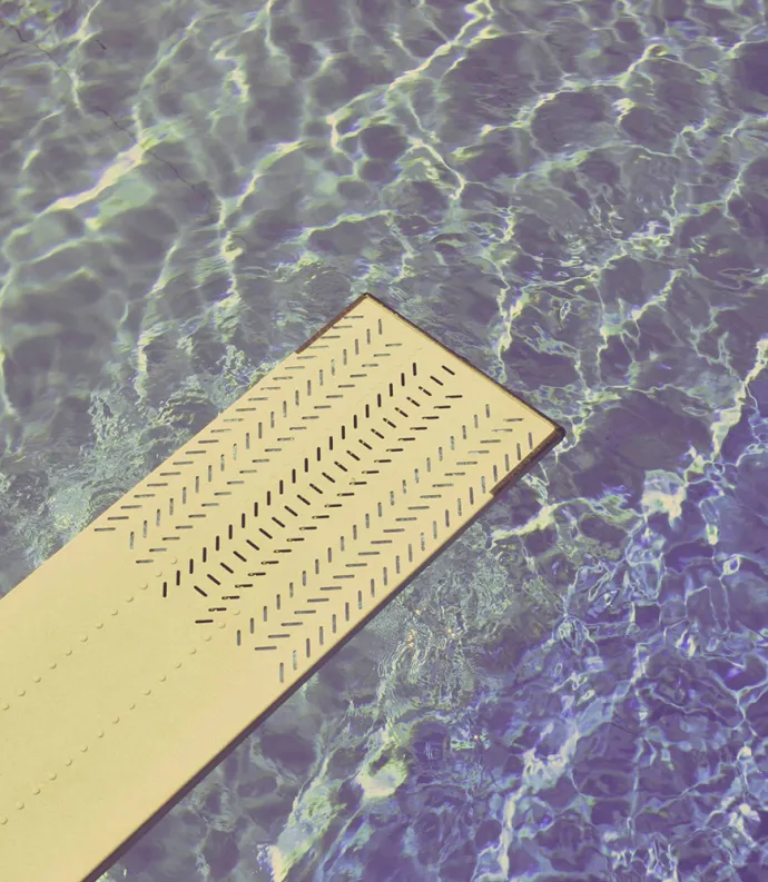 Diving Board and Water