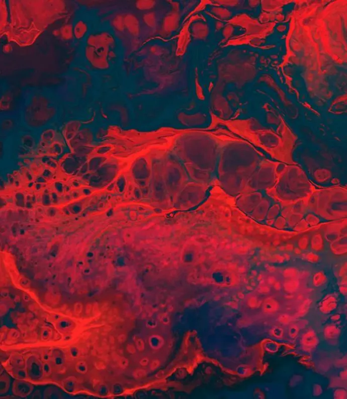 Abstract image of bloodvessel