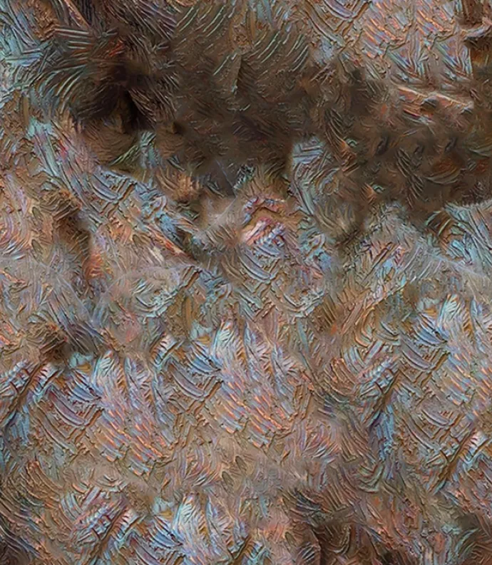 abstract bronze surface
