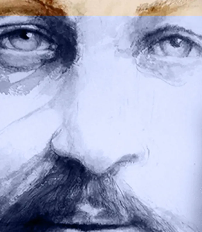 painted close up whitman