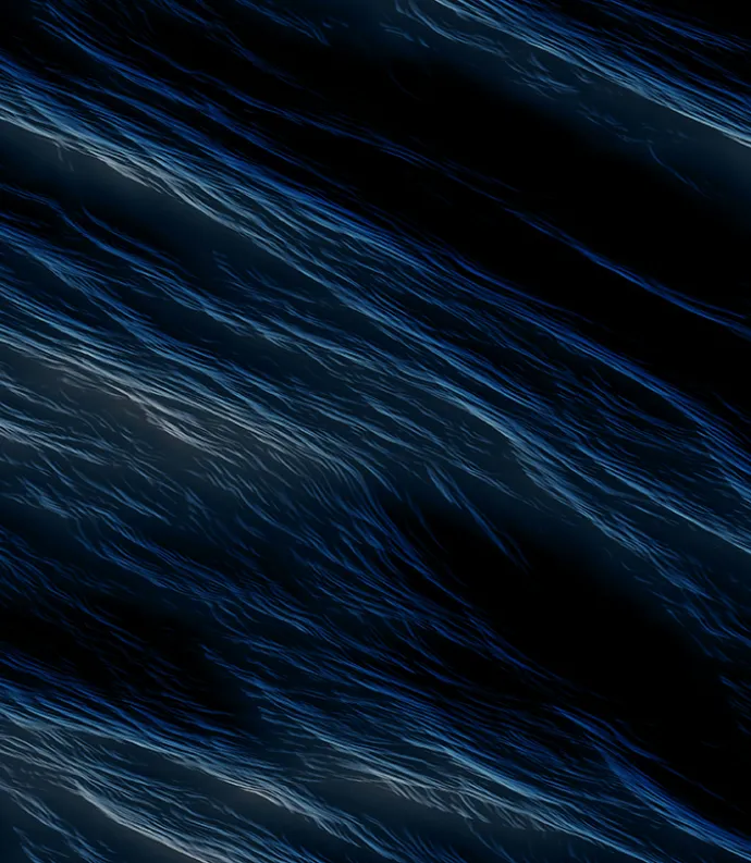 Dark blue water