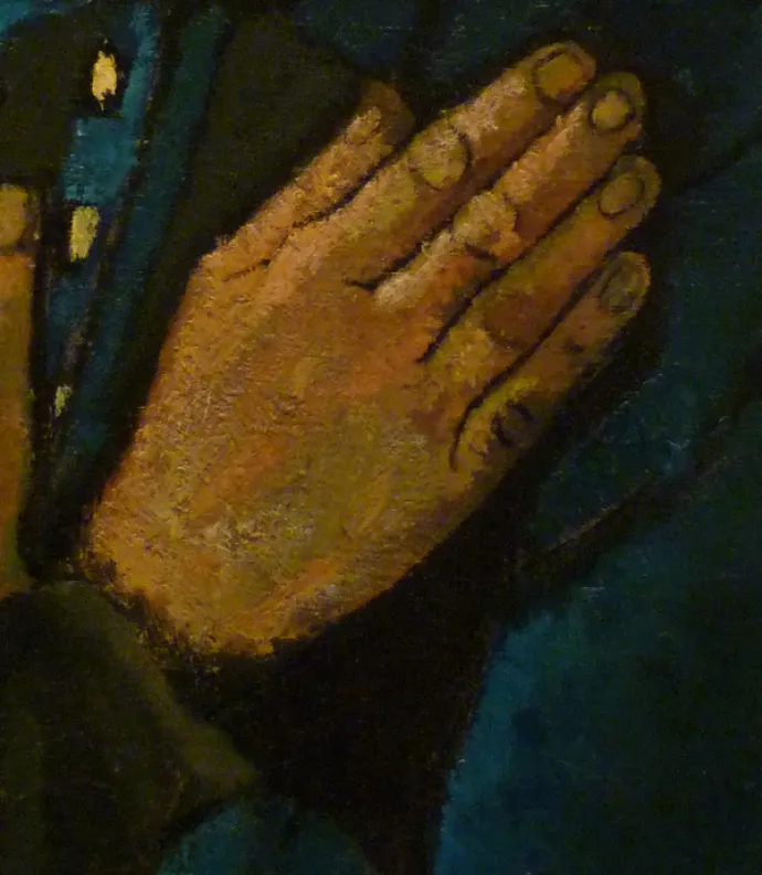 Paula Modersohn-Becker's painting Old Peasant Woman