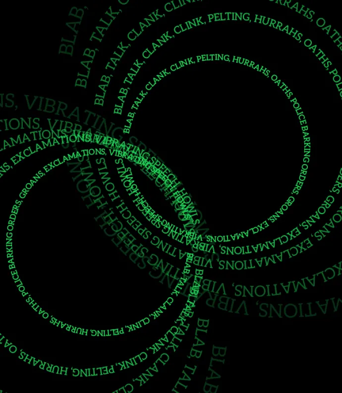 Circles of words and phrases