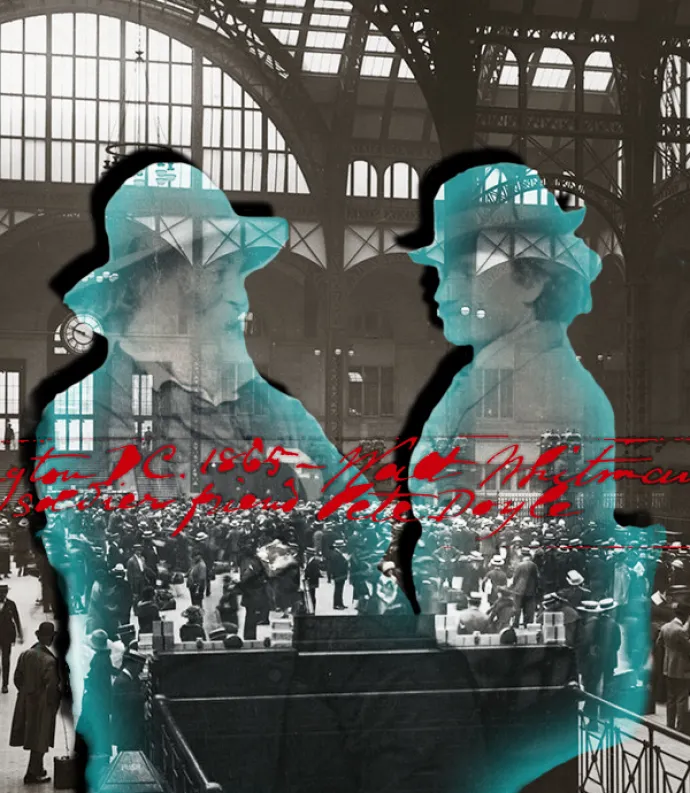 Walt Whitman, Peter Doyle, and Penn Station
