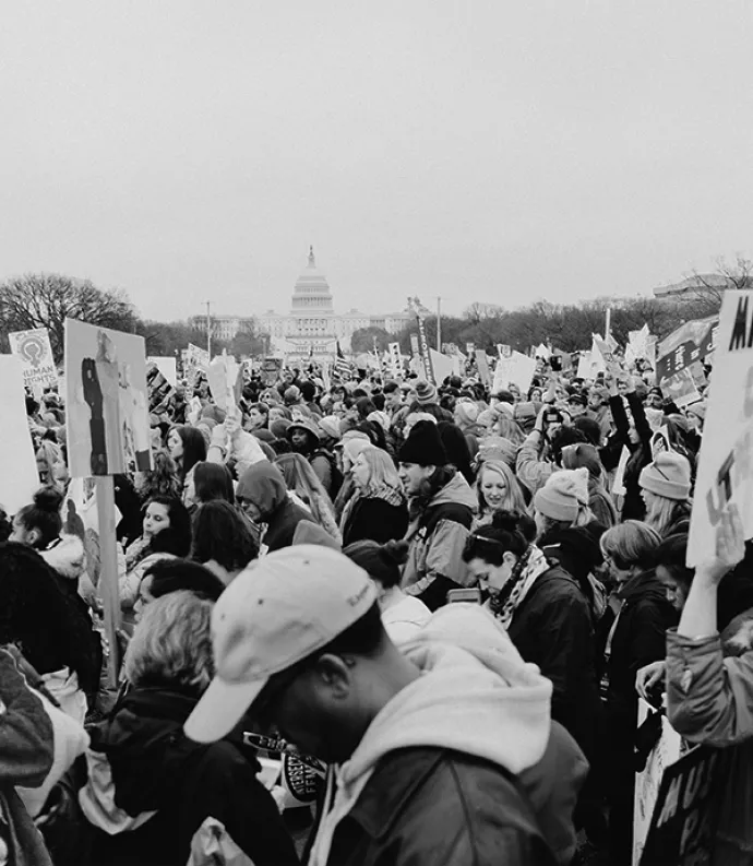 Whitman at the Washington Women's March