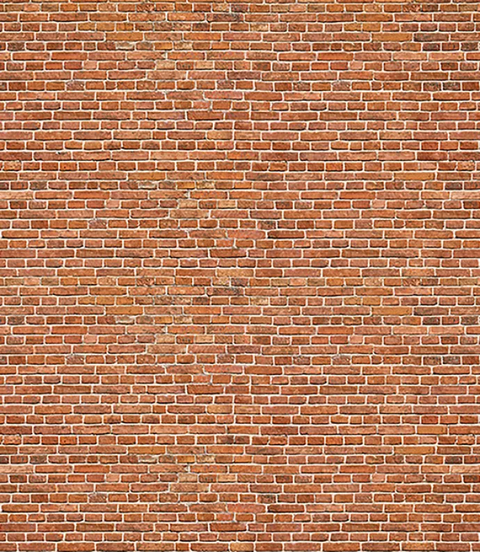 red/brown brick wall