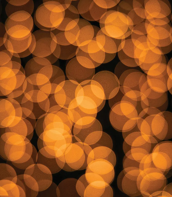 gold circles