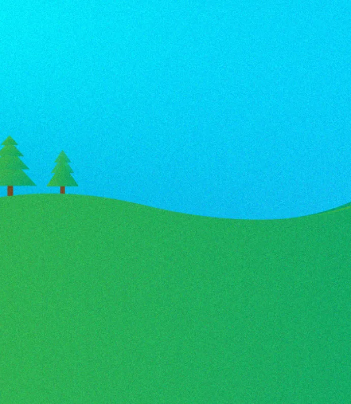 a simplistic hill
