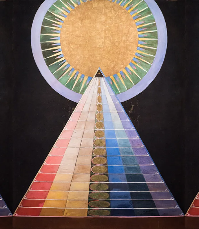 Hilda of Klint, rainbow pyramids