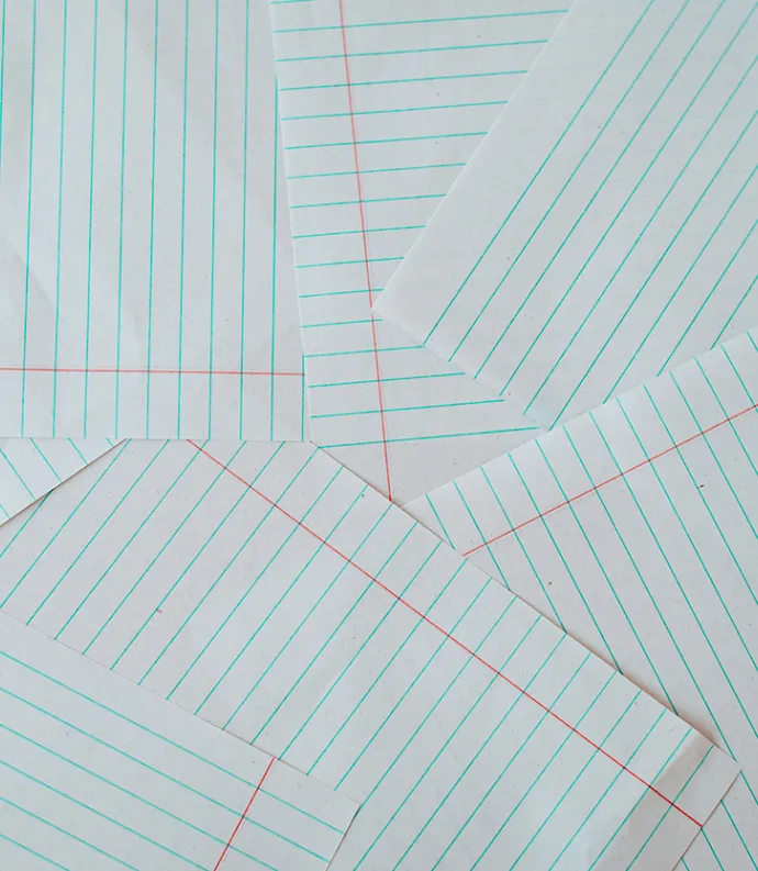 loose leaf paper