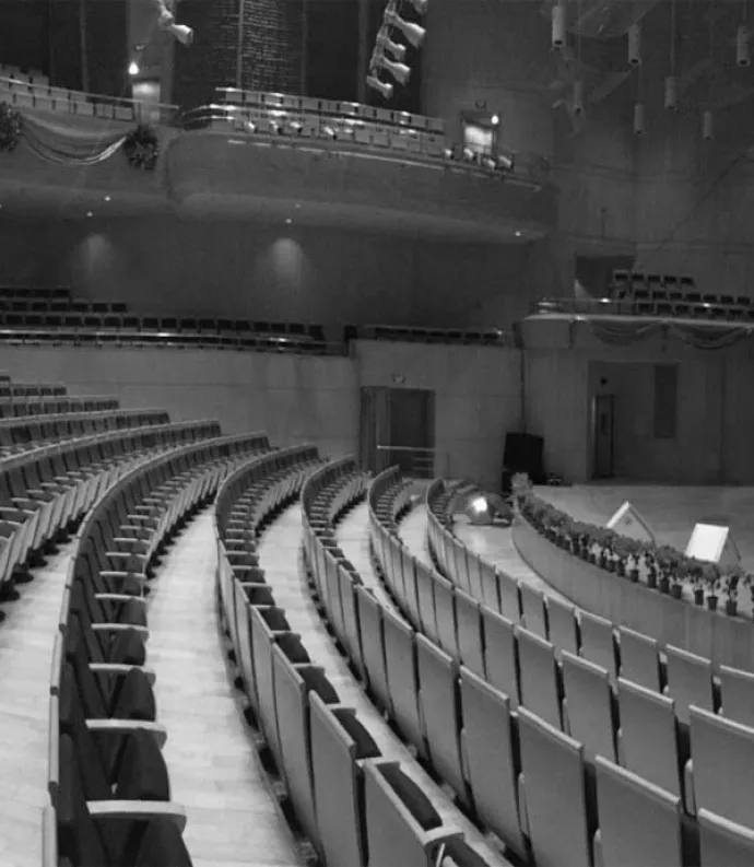 Whitman in a dance theater