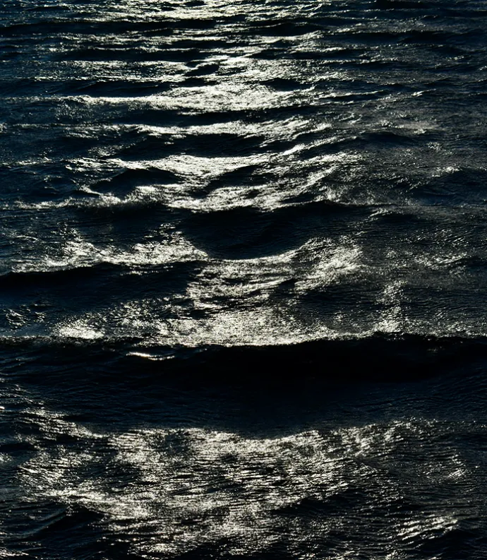 Moonlight on water