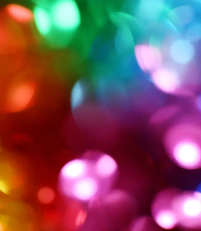 Bokeh abstract colorful LGBTQ wallpaper