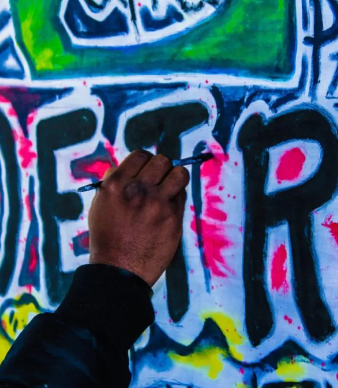 Poetry graffiti photo by Trust "Tru" Katsande on Unsplash
